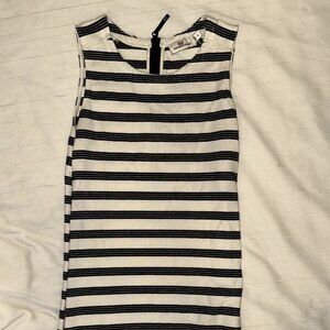 Vineyard Vines Black White Midi Dress Zipper Back | Size Small V vpatel2019